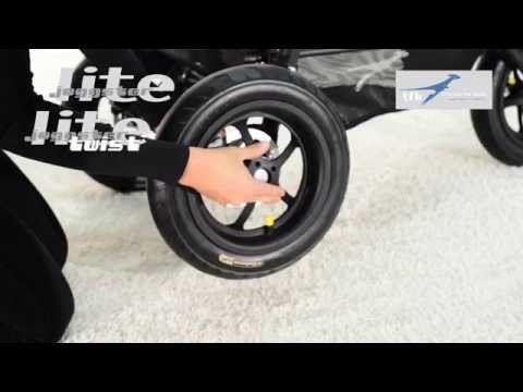 TFK Joggster Lite - Поставяне и махане на колелата
