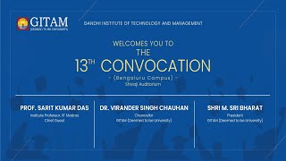 GITAM 13th Convocation - Bengaluru Campus
