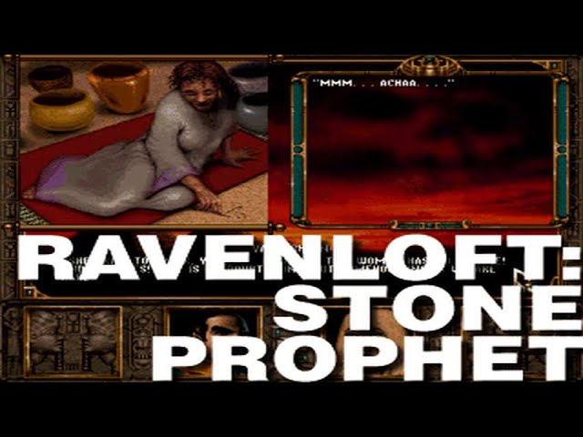 RAVENLOFT: STONE PROPHET - Boîte PC - German box (1995) - DreamForge / SSI