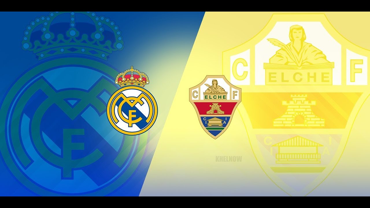 REAL MADRID vs ELCHE en directo LA LIGA en vivo - YouTube