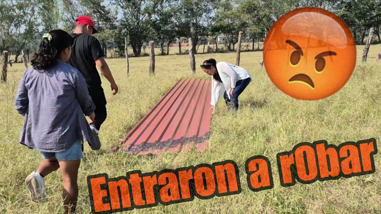 Jalaron las láminas hasta la orilla del cerco esto esta critico señores🤬   