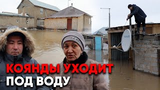 Паводки в Коянды: жители борются за выживание