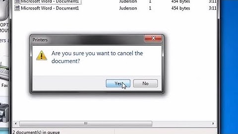 Print Cancel Kaise Kare | How To Cancel Print Command In Windows 7 | How To Cancel Print Command
