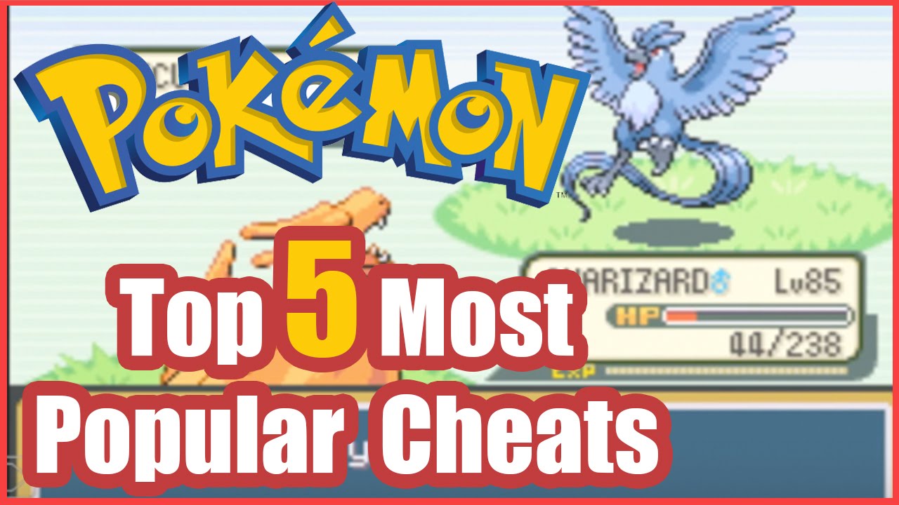 Pokemon FireRed Cheats Top 10 Best 