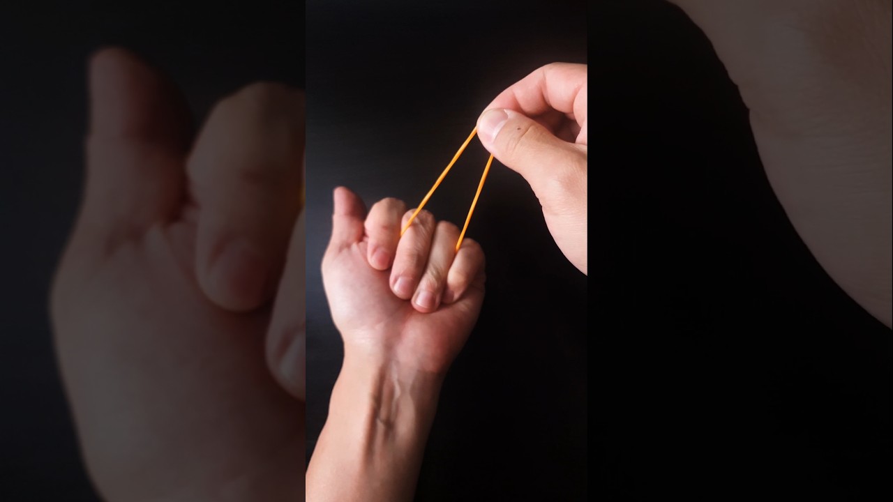 Rubber Band Trick 😱 