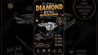 Shine Aisi Ki Camera Bhi Fail 📸✨New Design Diamond Ring ❤️ #diamond #jewellery #shorts #ring #reels