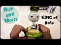 Выпуск 12. Funko Pop - Rick - King of $#!+ (из &quot;Рик и Морти&quot; 4 сезон 2 серия)...