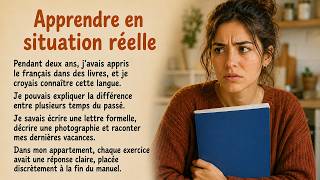 Quand la réalité remplace les manuels | French Listening Practice (B1) screenshot 5