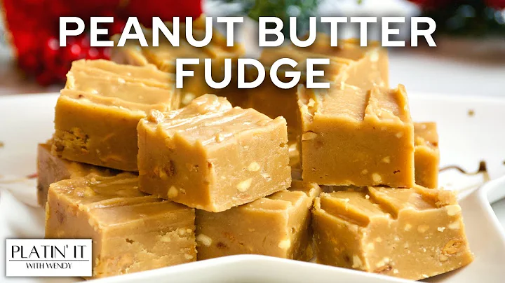 2 Ingredient, 2 Minute Peanut Butter Fudge | Holid...