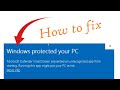 How to fix Microsoft Defender SmartScreen Prevented an unrecognized App from Starting
