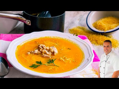 Una SOPA DE POLLO distinta a la de todo el mundo ¡ESTA DE MARAVILLA!