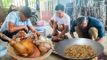Thịt Chó Giải Đen Ngày Cuối Tháng Của Nông Dân Quê Lúa Thái Bình