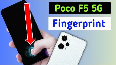 Display Fingerprint Lock in Poco F5 5g | poco f5 me screen fingerprint lock kaise lagea