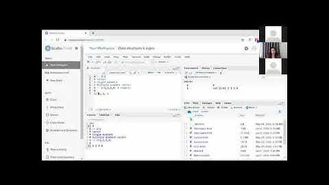 R-Ladies Tunis : First Meetup | Introduction to R (Part 3/5)