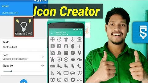 icon creator project in sketchware pro #AndroidAppdeveloper #sketchware #Aauraparti