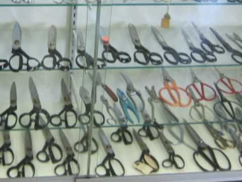 Carter Cutlery Japan Tour 2010 - Best Scissors Factory Visit (part 3)