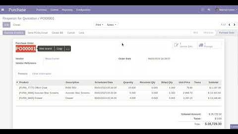 Merge Invoice Odoo 12