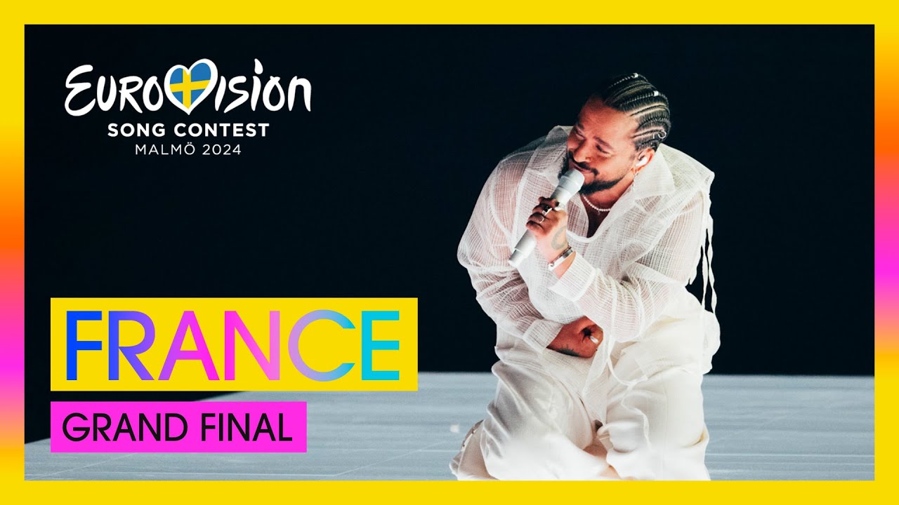 Slimane   Mon Amour LIVE  France   Grand Final  Eurovision 2024