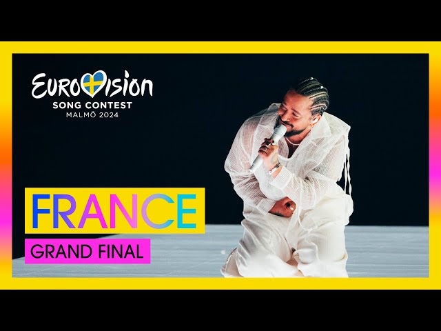 Slimane - Mon Amour (LIVE) | France 🇫🇷 | Grand Final | Eurovision 2024 class=