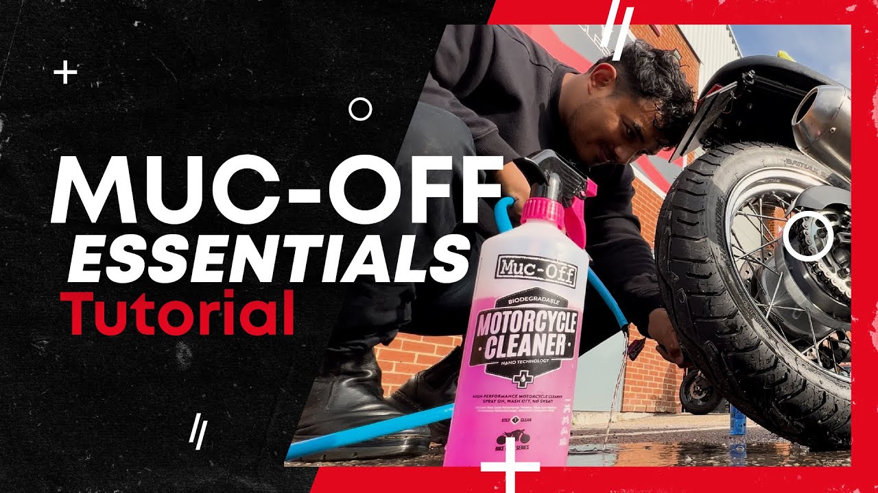 How to Clean Your Motorcycle with MUC-OFF