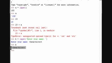 Python Tutorial 4 - Input Function