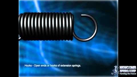 Extension Spring Hooks - by Newcomb Spring Corp.