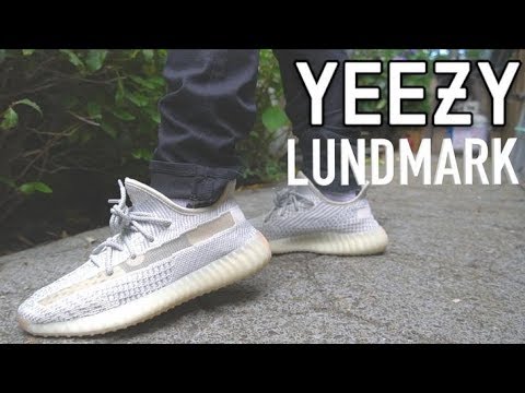 yeezy 350 v2 lundmark on feet