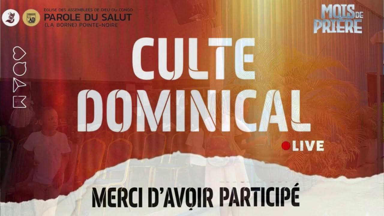 🔴[ 𝐋𝐈𝐕𝐄 𝐈 ] 𝐌𝐨𝐢𝐬 𝐝𝐞 𝐏𝐫𝐢è𝐫𝐞/𝐉𝐨𝐮𝐫 07/𝐒𝐞𝐬𝐬𝐢𝐨𝐧 Soir/ 𝐏𝐬-Pointe-Noire /  Dimanche 24, 𝐉𝐚𝐧𝐯𝐢𝐞𝐫 𝟐𝟎𝟐𝟔