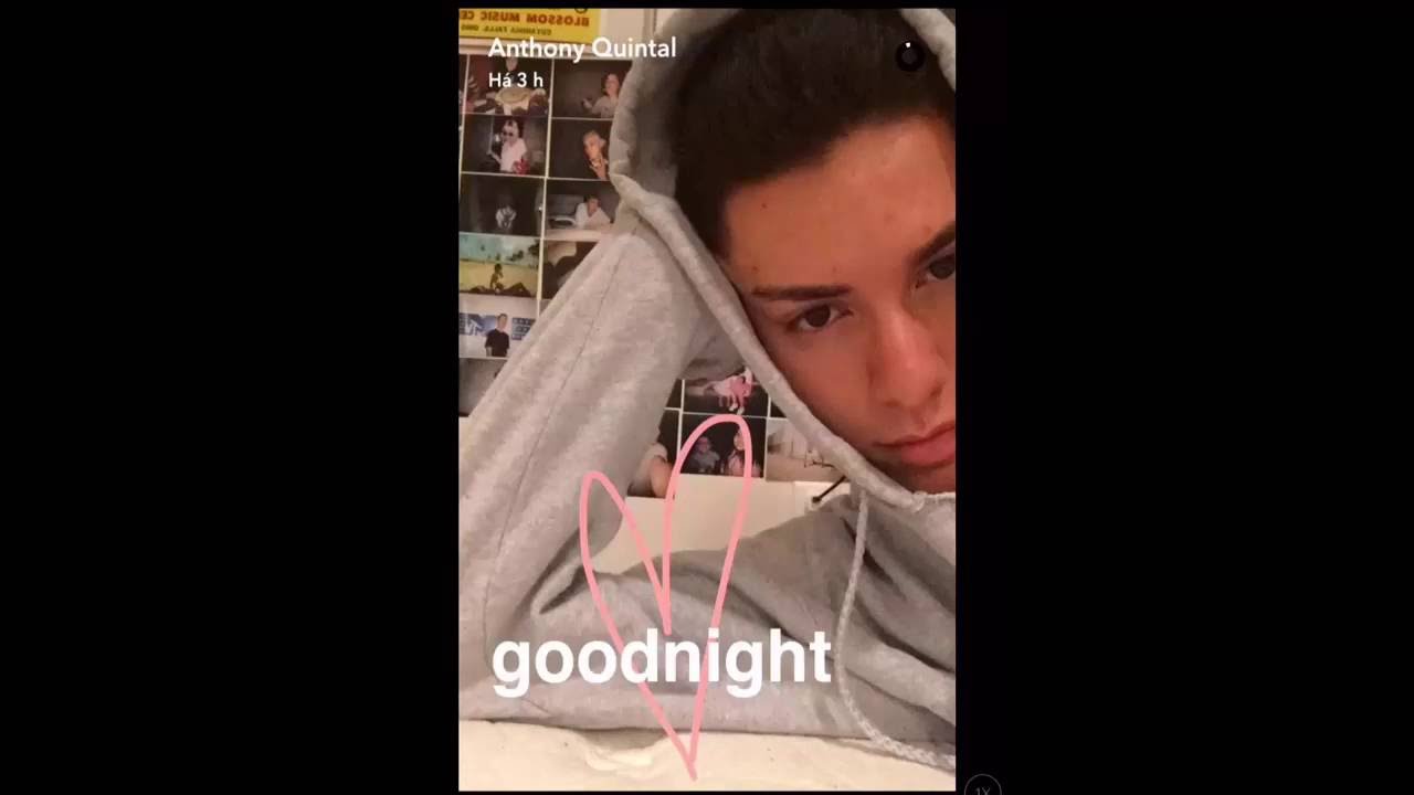 Anthony Quintal Virginity Story Makeup Routine Snapchat Story