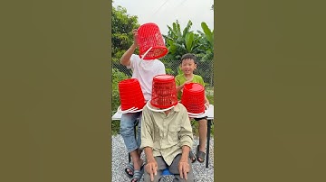 Hai anh em chúc mừng sinh nhật Ông nội tội nghiệp siêu Cute 😂😱👶🏻♥️👴 #shorts #cute