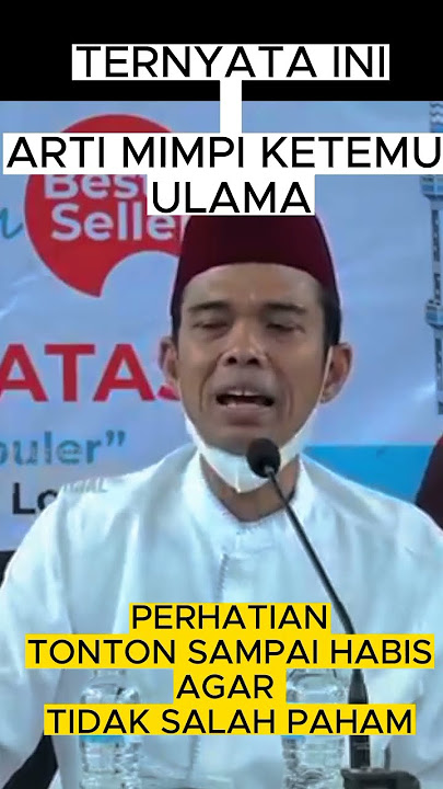 ternyata ini arti mimpi ketemu ulama