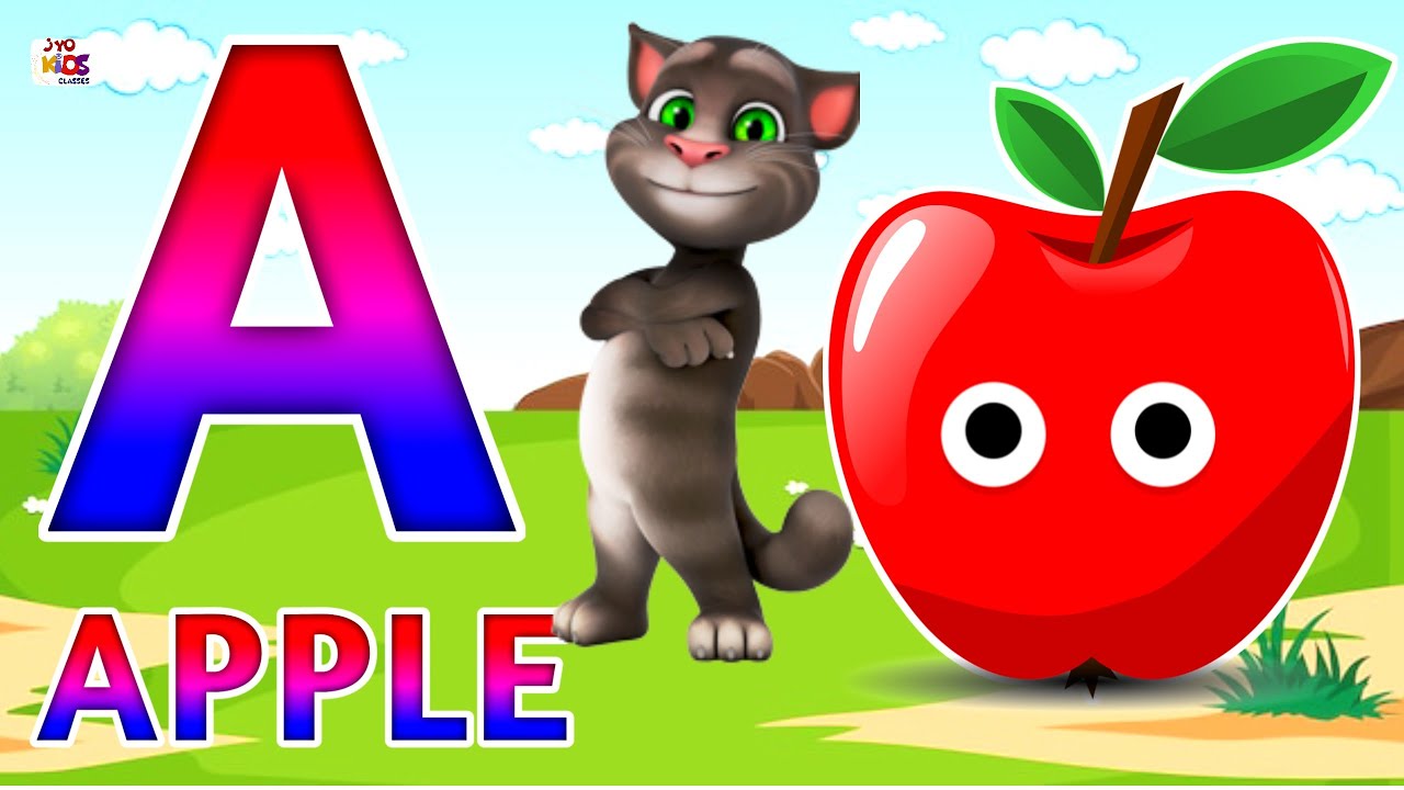Phonics Song 2 with TWO Words in 3D - A For Airplane - ABC Alphabet Songs with Sounds for Children