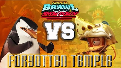 Skipper vs Monkey | Super Brawl Showdown v0.3.0b Full Match Gameplay