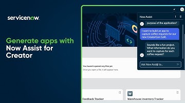 Now Assist for Creator | Generate apps with Now Assist for Creator