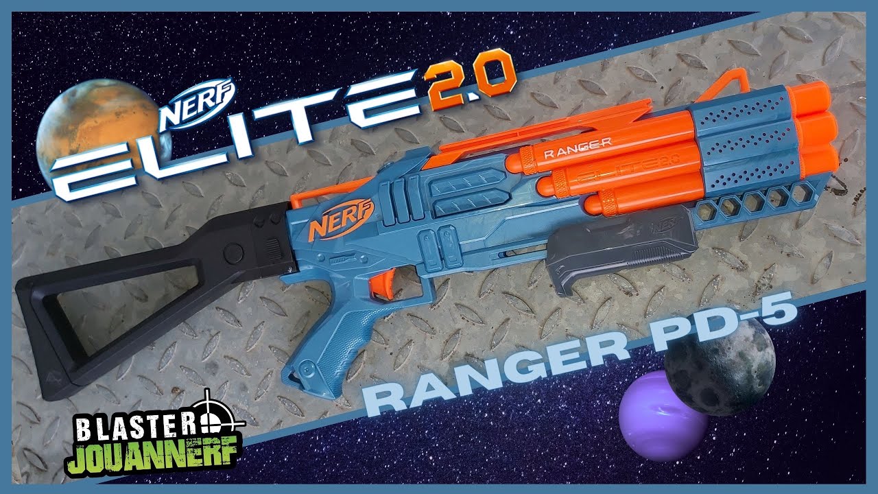 REVUE] NERF ELITE 2.0 EAGLEPOINT RD-8 AVEC NICO ON TOUR 61 ! En Français fr  