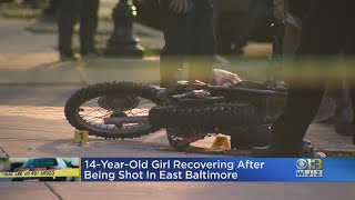 14-Year-Old Girl Recovering After Being Shot In East Baltimore