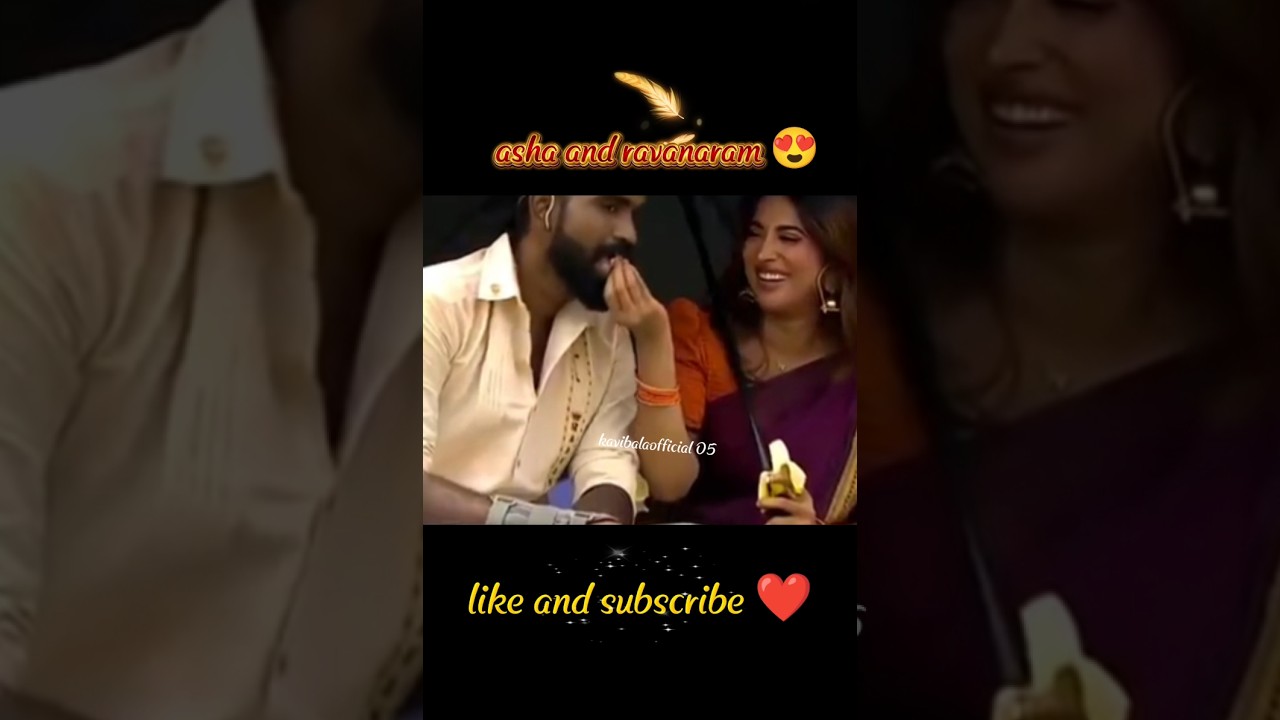 Asha and ravanaram😍 single pasaga