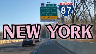 HENRY HUDSON PARKWAY SOUTH TO W-254th RIVERDALE/ I-87 MAJOR DEEGAN EXPRESSWAY BRONX#newyork#usa