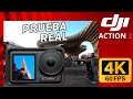 Dji Osmos Action 3 Prueba de mi nueva Cámara  4K  60 Fps