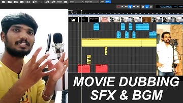How To Do Short Film Dubbing In Tamil - Sound Effects & Background Scoring | Mixcraft Tutorial