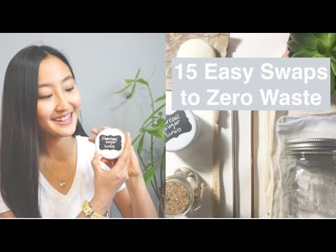 15 Easy Zero Waste Swaps L Zero Waste For Beginners L On A Budget