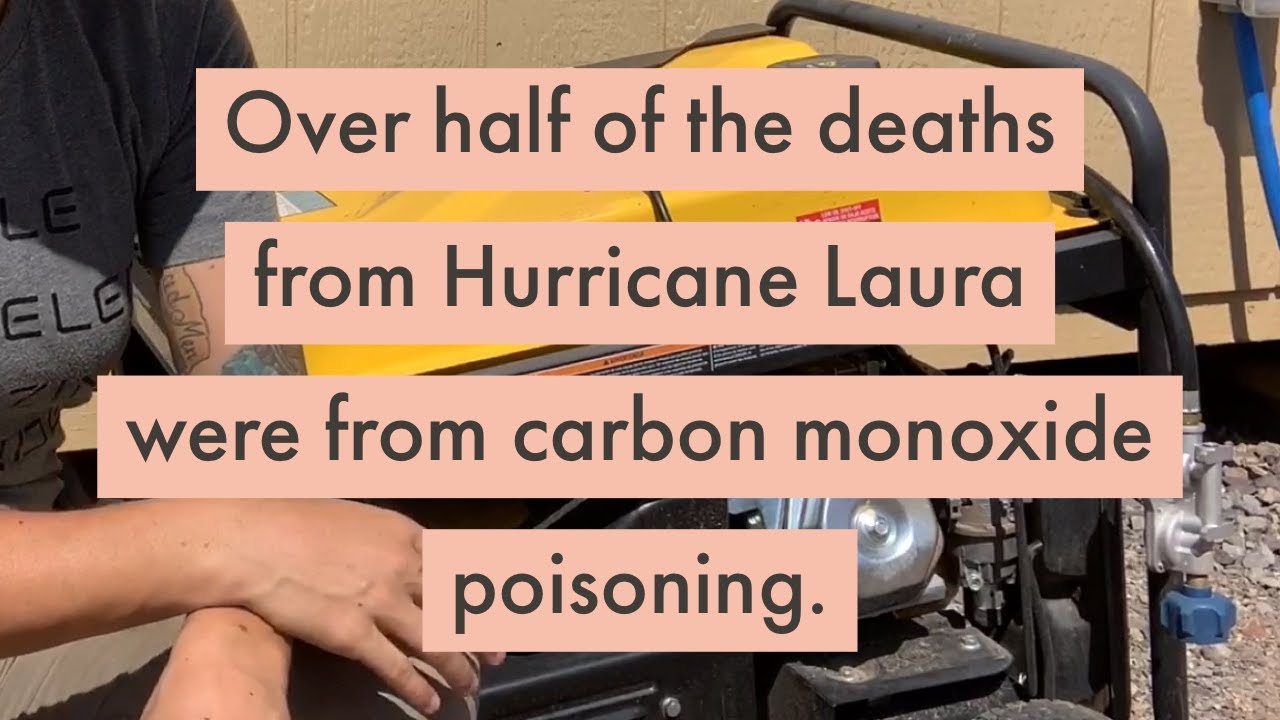 Carbon Monoxide Is A Silent Killer - Take This Seriously - Generator Safety