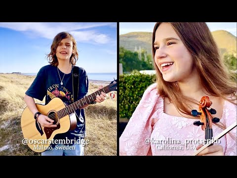 First Time Singing With A Boy | Ed Sheeran - Perfect | Cover - Karolina Protsenko x Oscar Stembridge