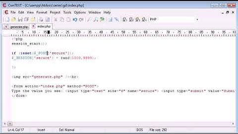 Beginner PHP Tutorial   167   Creating Captcha Image Security Part 4 ‏ #PHPTutorial #WebDevelopment