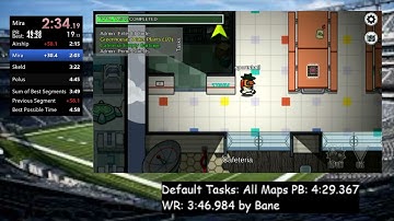 Among Us Speedrun - Default Tasks: Mira - Mouse + Keyboard - 31.300