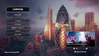 Watch Dogs: Legion Title Screen (PC, PS4, PS5, Xbox One, Xbox Series X/S, Stadia )