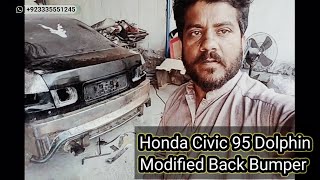 Honda civic 95 Modified Back Bumper