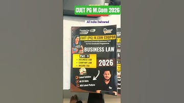 CUET PG M.Com 2026 All India Delivered Books #cuetpg2026 #cuetpreparation #bhu #cuetpgmcom2026