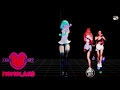 【MMD K-POP】MOMOLAND - BAAM (モーション配布)