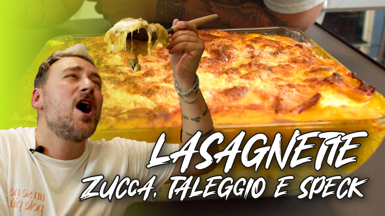 Pumpkin, Speck and Taleggio Lasagna